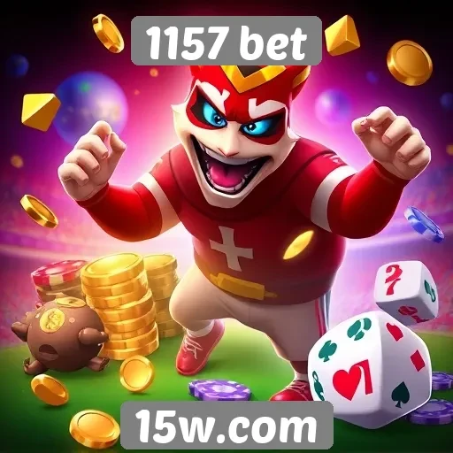 Variedade de jogos disponíveis no 1157 bet